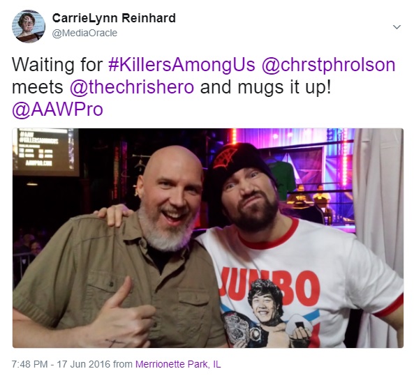 Online Relationships with&nbsp;Wrestlers